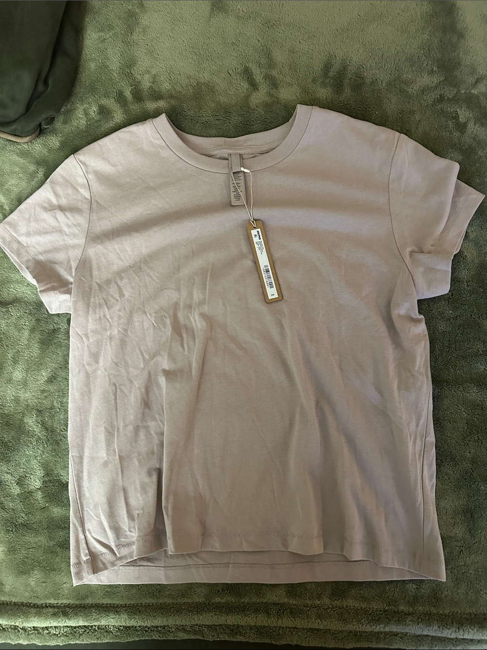 SKIMS Relaxed Shrunken T-Shirt in Fawn